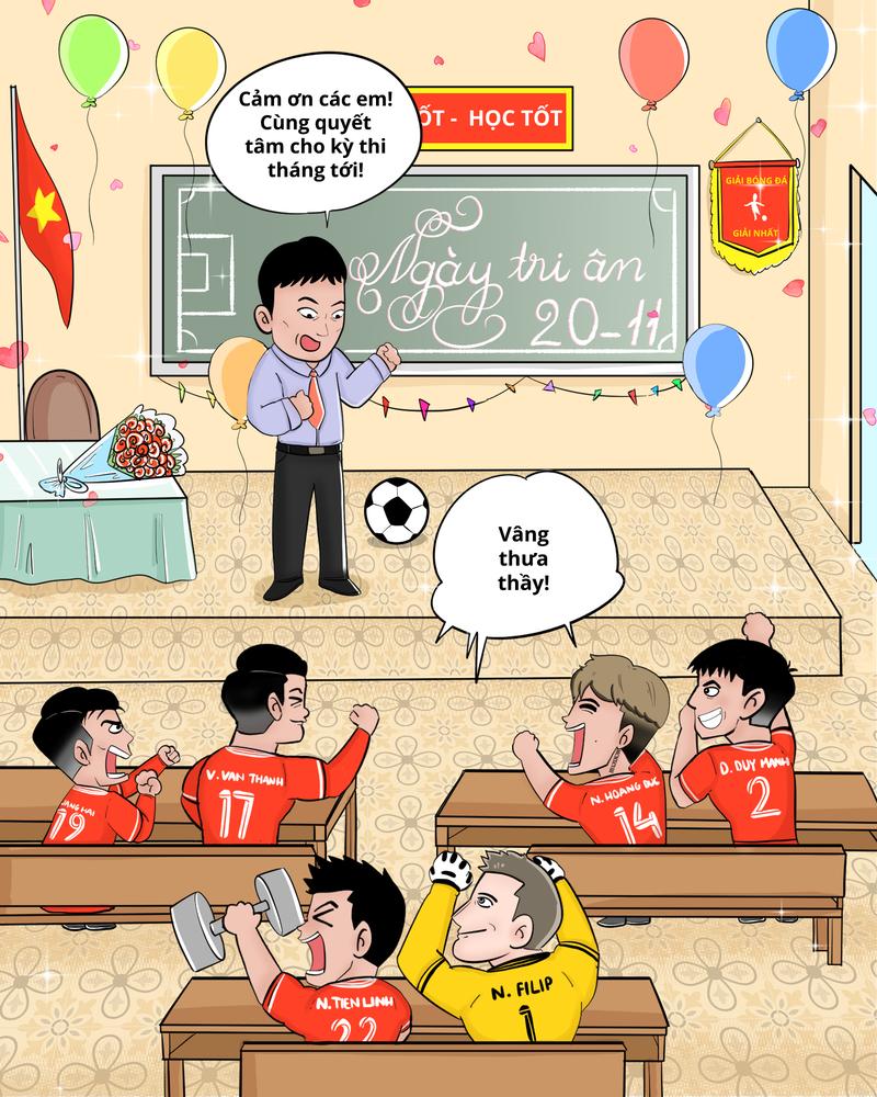 Thày trò HLV Kim Sang Sik xuất hiện trên trang chủ FIFA Thay tro HLV Kim Sang Sik xuat hien tren trang chu FIFA