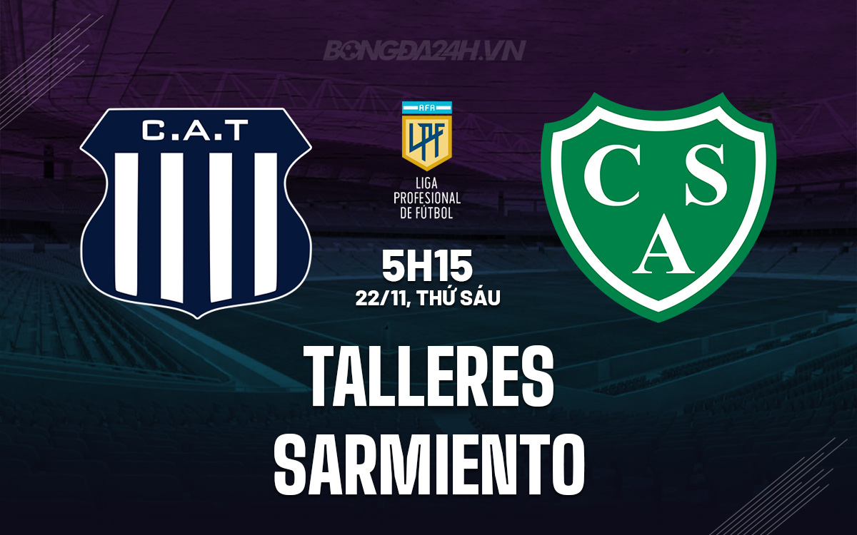 Talleres vs Sarmiento