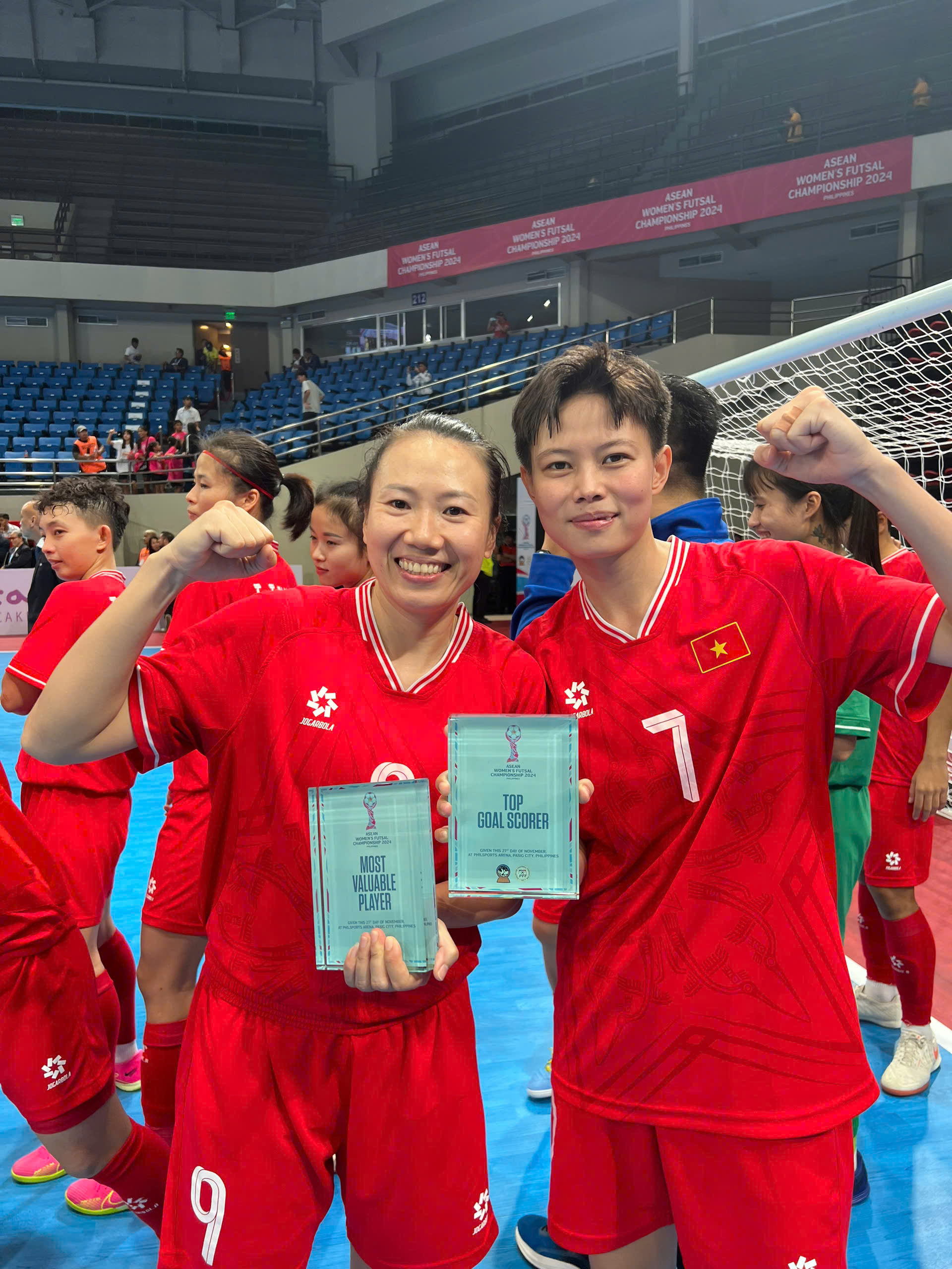 ĐT futsal nữ Việt Nam đánh bại Thái Lan để đăng quang chức vô địch 1