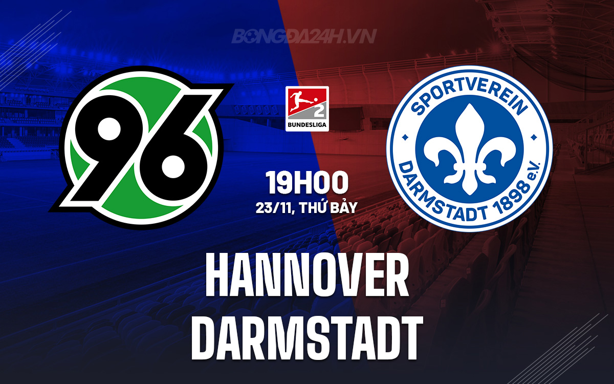 Hannover và Darmstadt Đối đầu Trên Sân Nhà Trong Cuộc Tranh Đấu Top Đầu Bundesliga 2