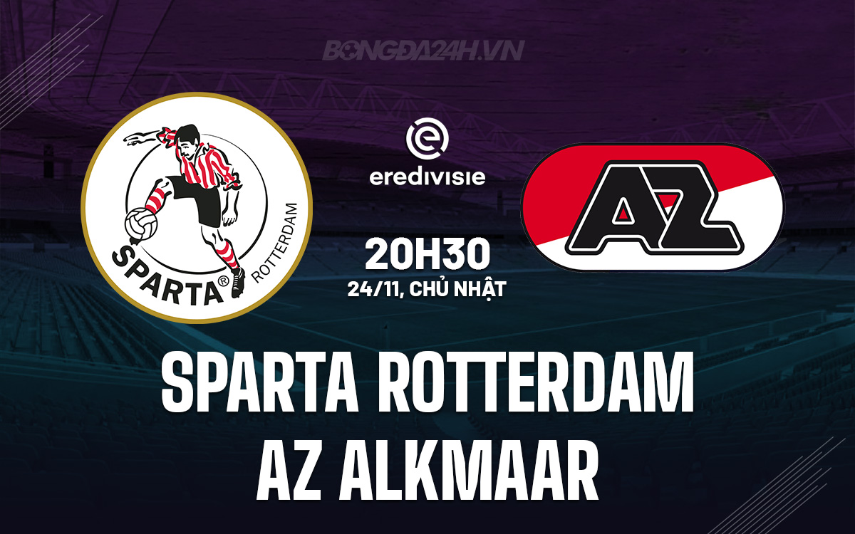 Sparta Rotterdam vs AZ Alkmaar