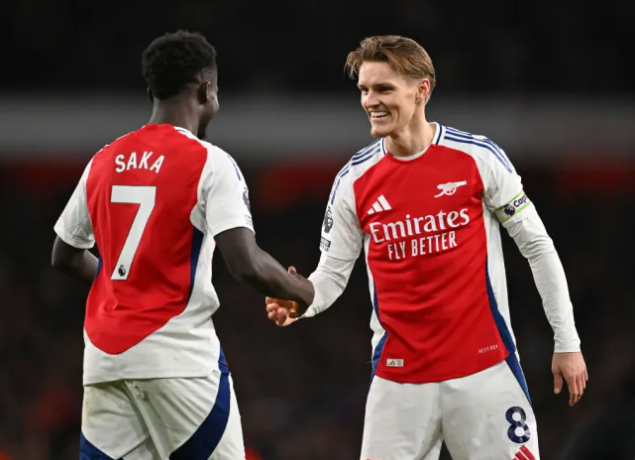 Martin Odegaard khích lệ Arsenal trước màn thư hùng với PSG 1 Martin Odegaard khích lệ Arsenal trước màn thư hùng với PSG 1