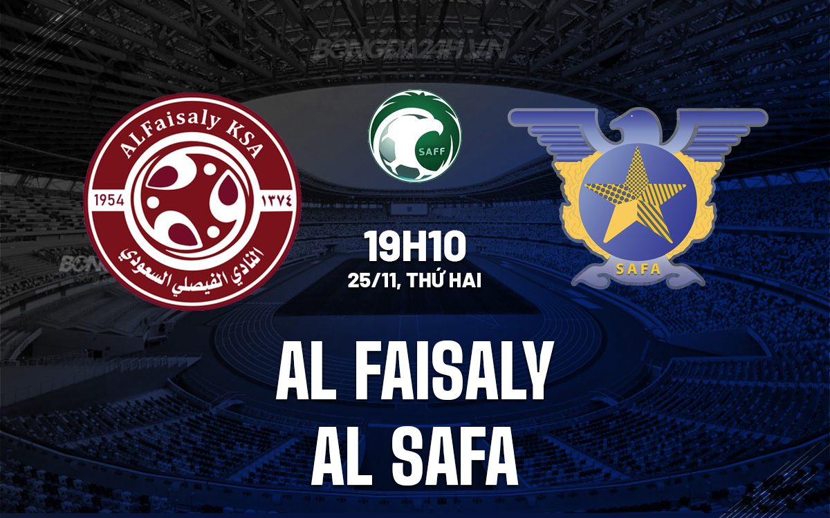 Al Faisaly vs Al Safa