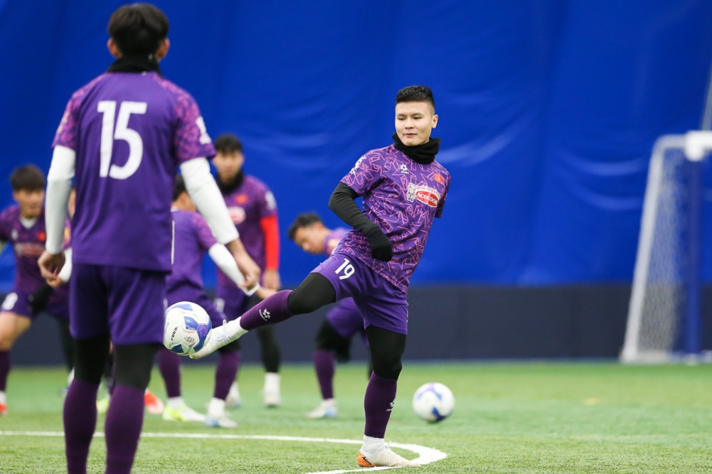 ĐT Việt Nam chào đón sự trở lại của Quang Hải 1 ĐT Việt Nam chào đón sự trở lại của Quang Hải 1