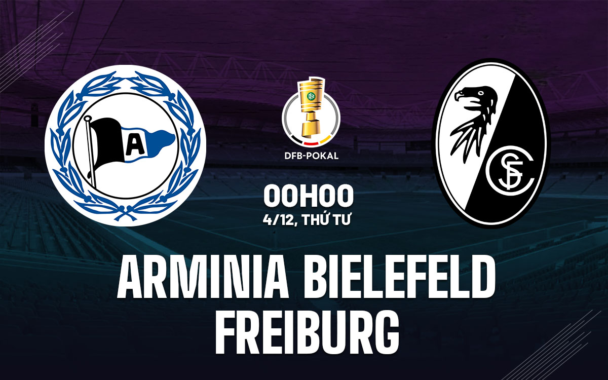 nhan dinh bong da du doan Arminia Bielefeld vs Freiburg cup quoc gia duc hom nay