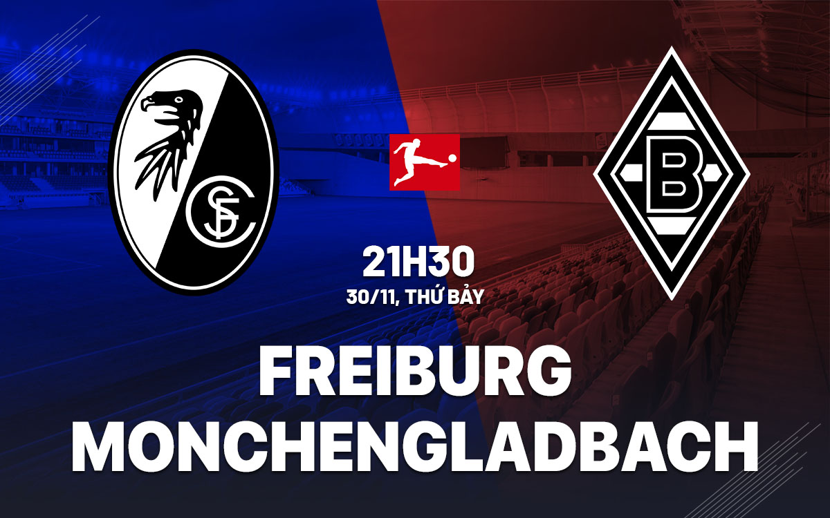 Cuộc đối đầu giữa Freiburg và Monchengladbach Đẳng cấp sẽ lên tiếng