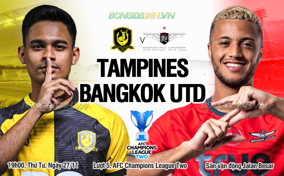 Tampines Rovers vs Bangkok United Tampines Rovers vs Bangkok United