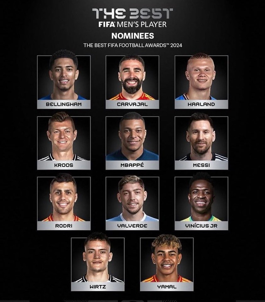 FIFA The Best 2024 Lionel Messi vẫn có tên 1 FIFA The Best 2024 Lionel Messi vẫn có tên 1