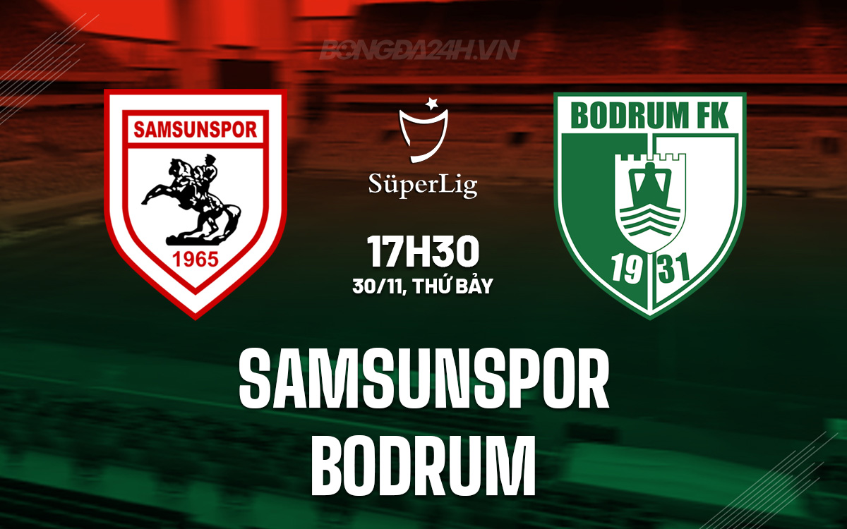 Samsunspor vs Bodrum