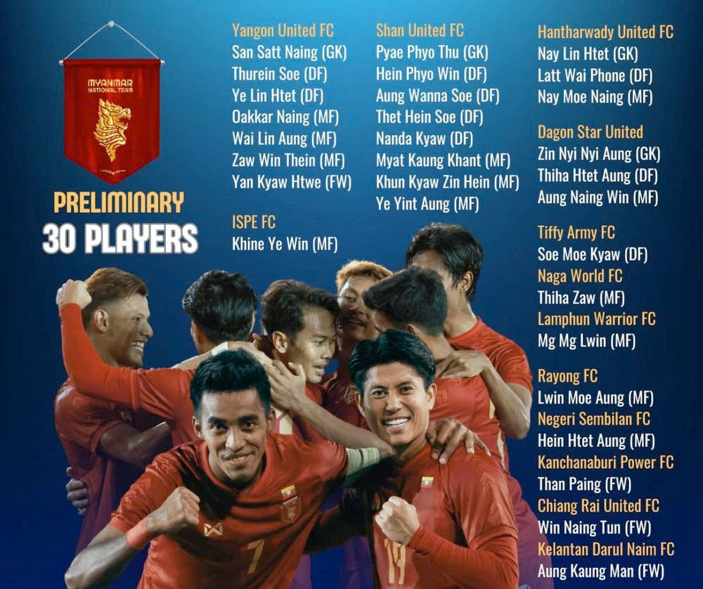 Đối thủ của ĐT Việt gọi 8 gương mặt đang thi đấu ở nước ngoài dự ASEAN Cup 1