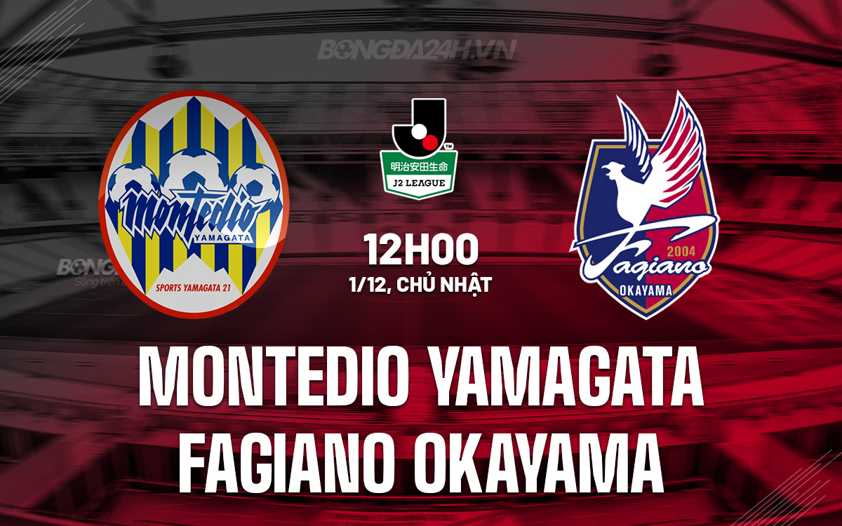 Montedio Yamagata vs Fagiano Okayama