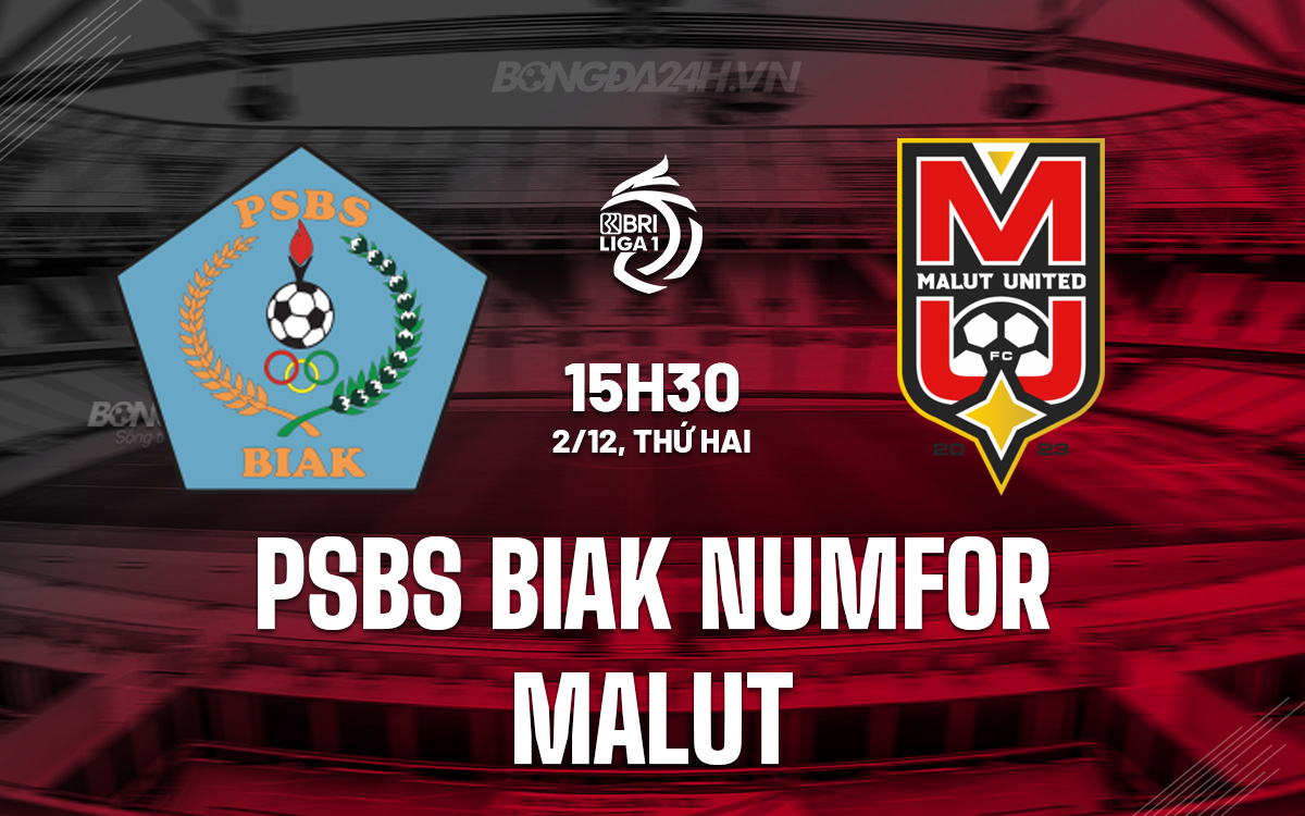 PSBS Biak Numfor vs Malut