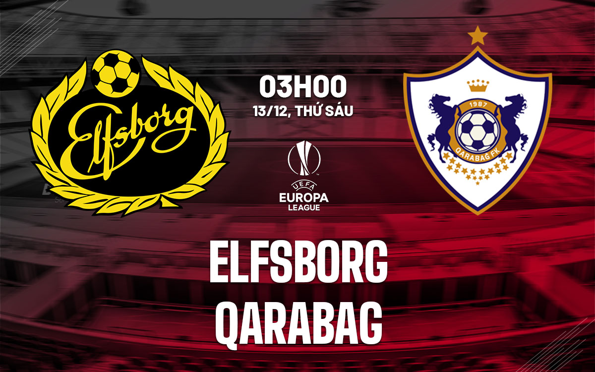 nhan dinh bong da du doan Elfsborg vs Qarabag cup c2 chau au europa league hom nay