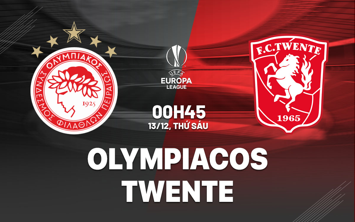 nhan dinh bong da du doan Olympiacos vs Twente cup c2 chau au europa league hom nay