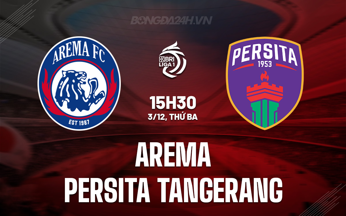 Arema Malang Đối Đầu Persita Tangerang Một Cuộc Đụng Độ Cân Sức