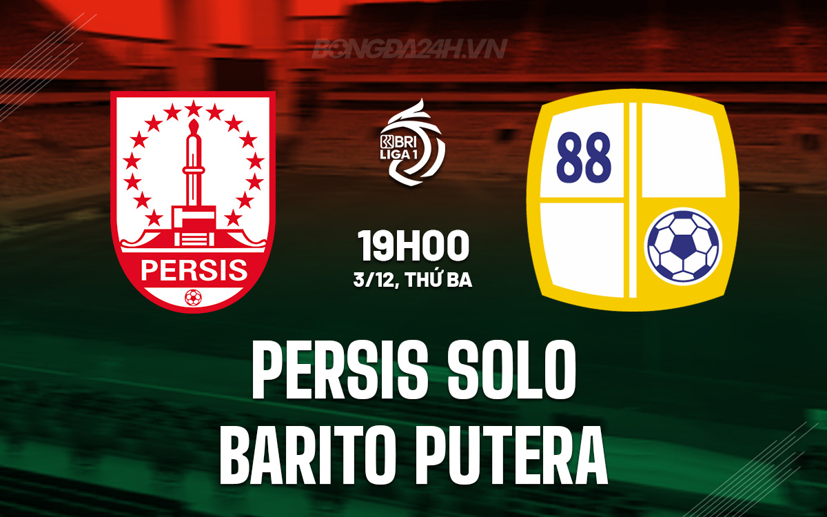 Persis Solo vs Barito Putera