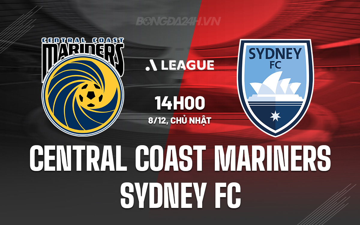 Central Coast Mariners vs Sydney FC