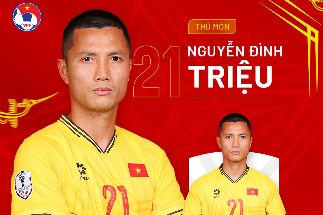 Đình Triệu thủng lưới trước ĐT Lào dinh Trieu thung luoi truoc dT Lao