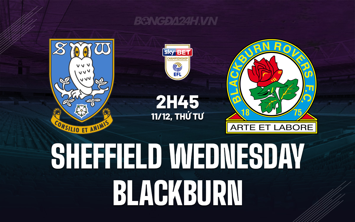 Sheffield Wednesday vs Blackburn