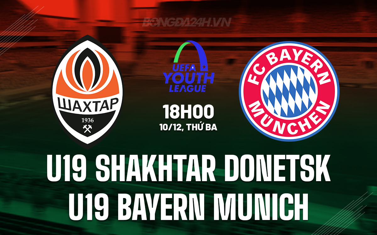 U19 Shakhtar Donetsk vs U19 Bayern Munich