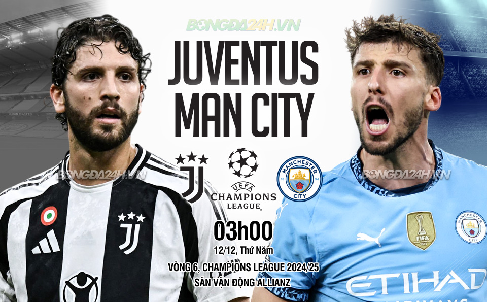Juventus vs Manchester City Hạ đẹp Bà đầm 2