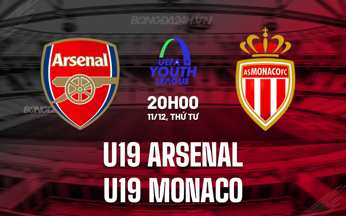 U19 Arsenal vs U19 Monaco