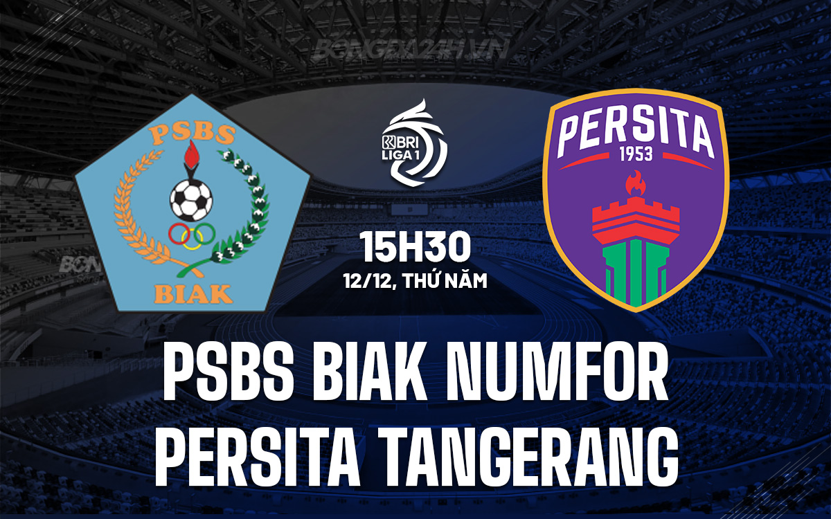 PSBS Biak Numfor vs Persita Tangerang