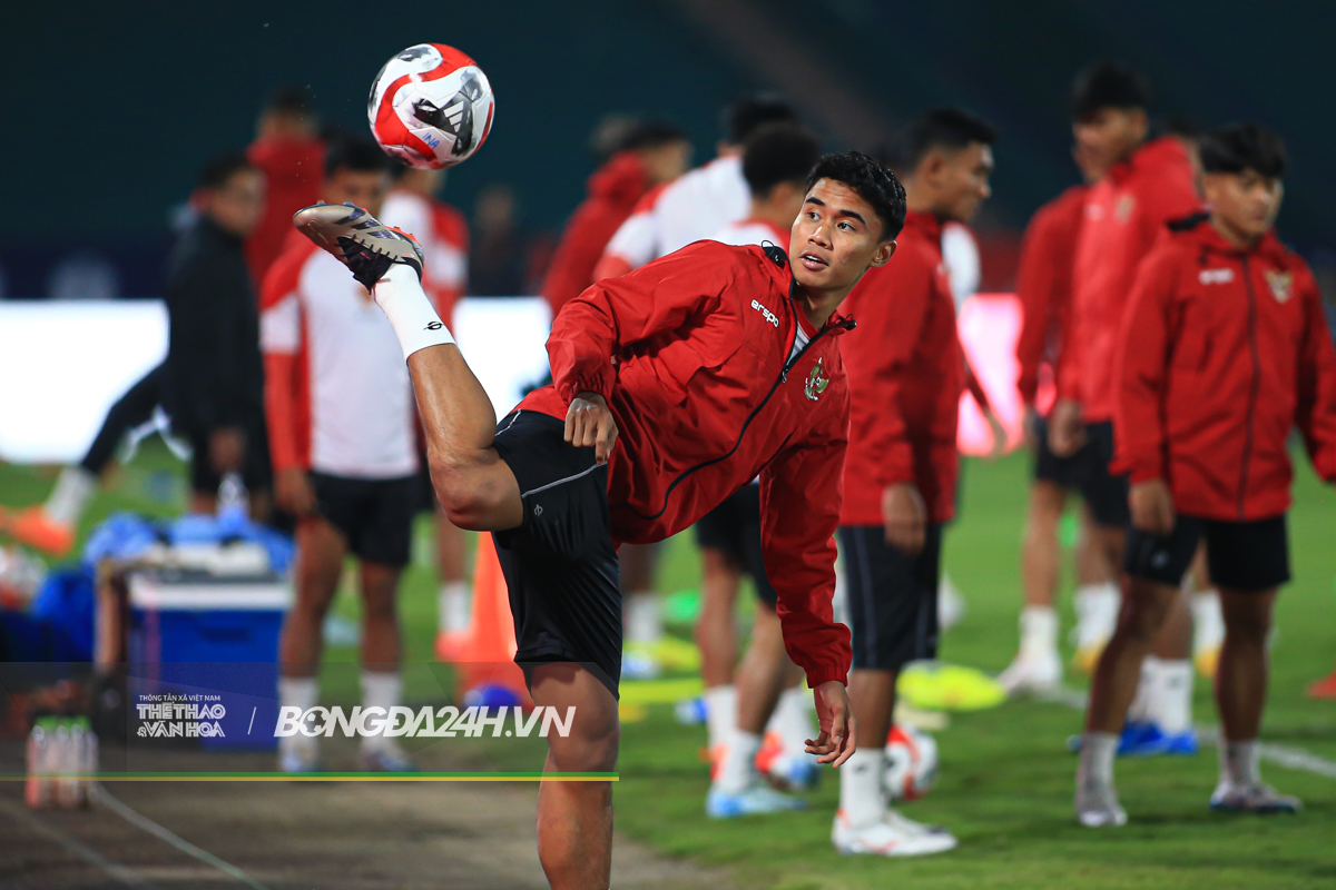 ĐT Indonesia tập ném trước trận gặp Việt Nam 6 ĐT Indonesia tập ném trước trận gặp Việt Nam 6