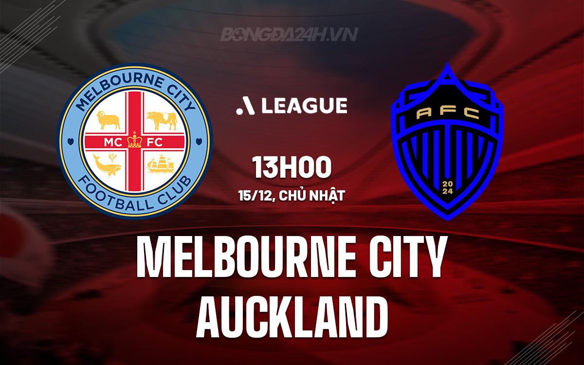 Melbourne City vs Auckland FC