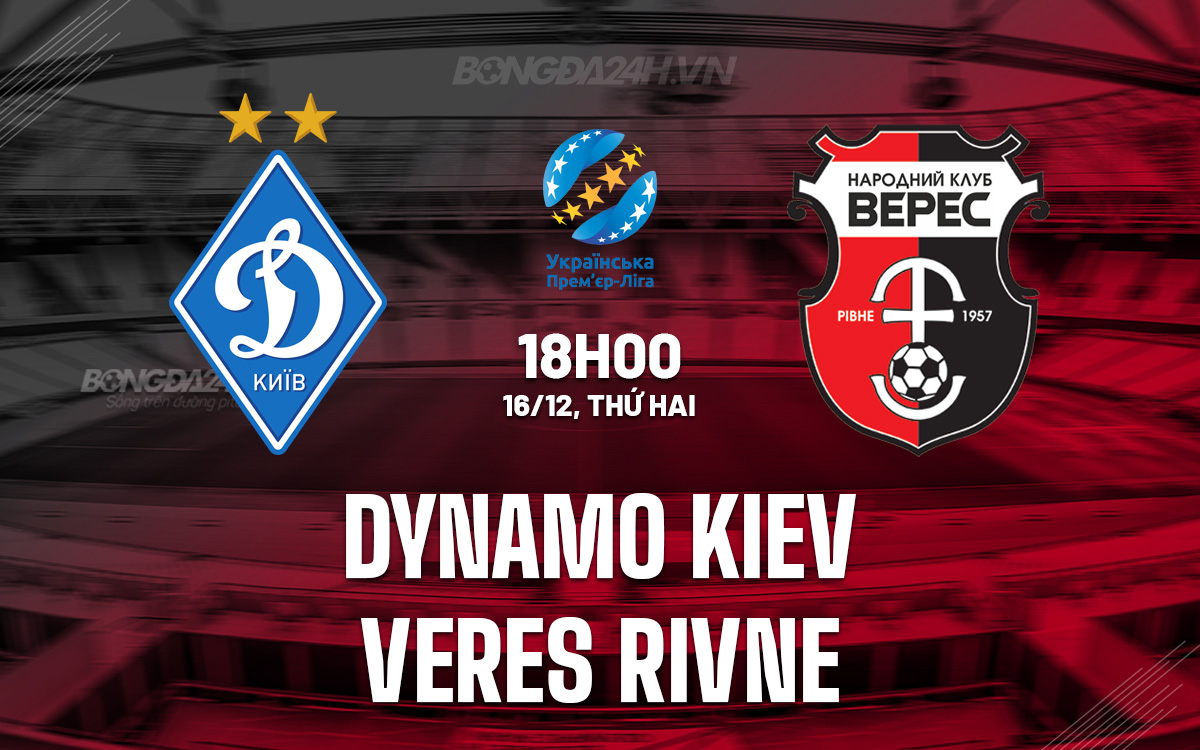 Dynamo Kiev vs Veres Rivne