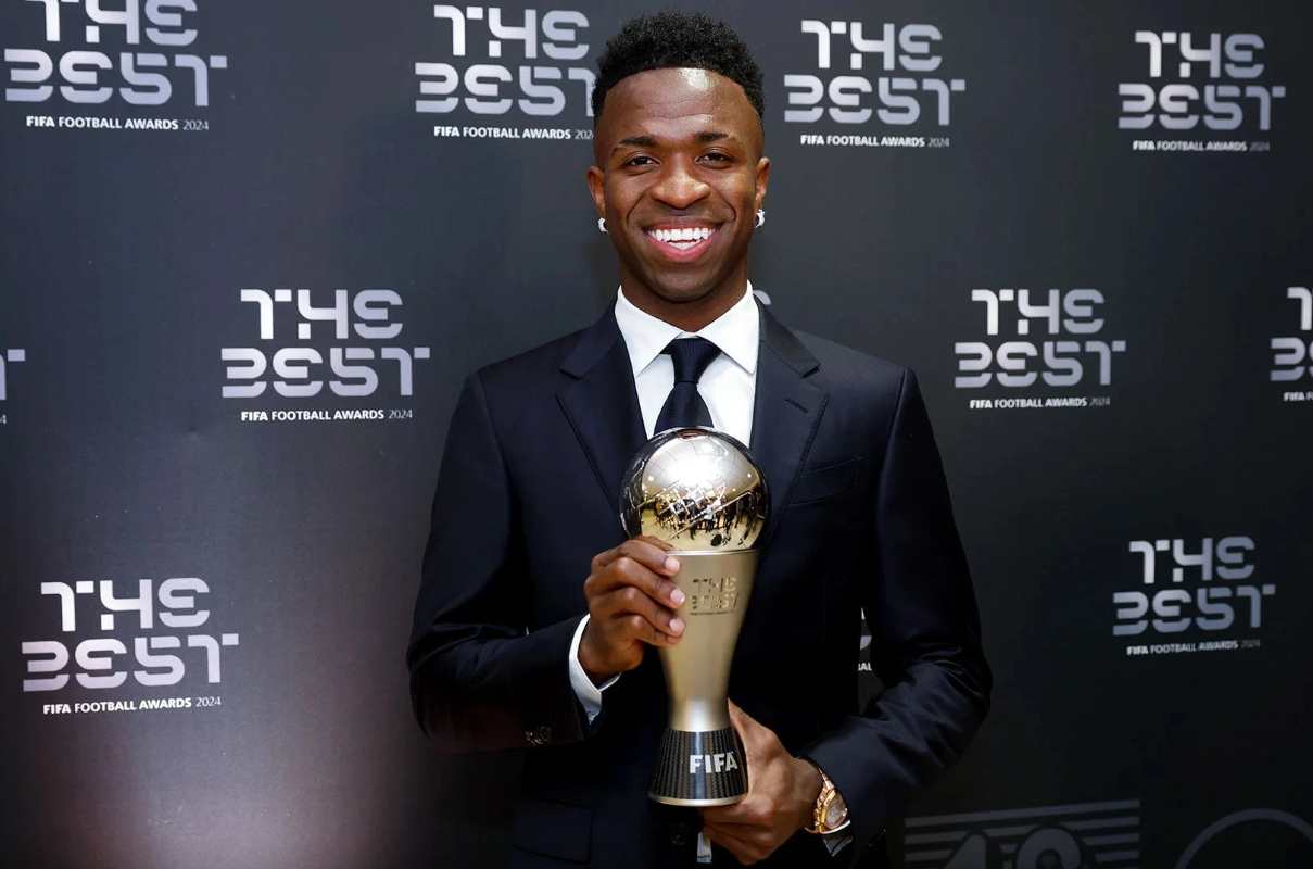 Vinicius am giai The Best 2024