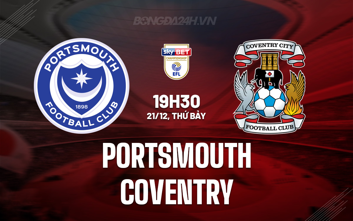 Portsmouth vs Coventry