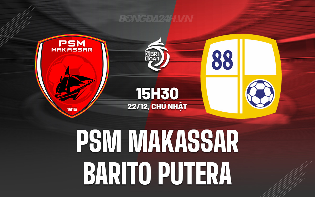 PSM Makassar vs Barito Putera