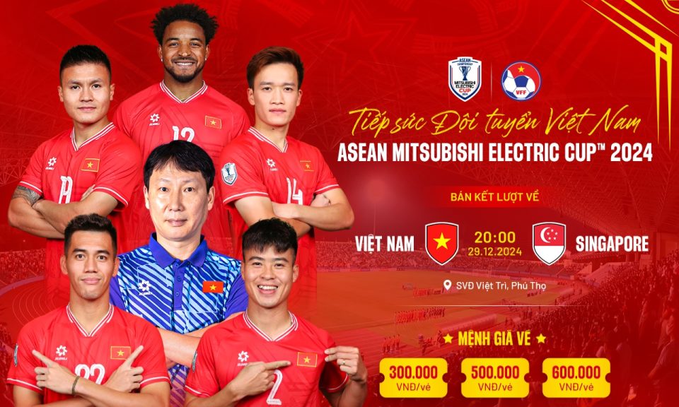 Cháy vé xem trận bán kết lượt đi của ĐT Việt Nam vs Singapore 1
