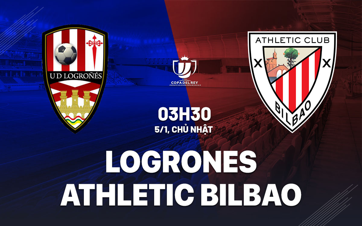 nhan dinh bong da du doan Logrones vs Athletic Bilbao cup nha vua tay ban nha copa del rey hom nay