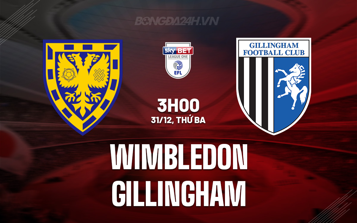 Wimbledon vs Gillingham