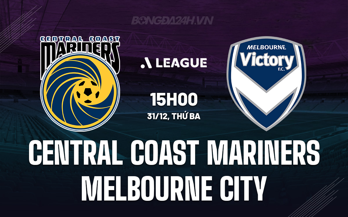 Central Coast Mariners vs Melbourne City