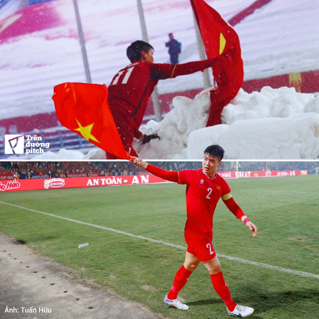 Lá Quốc kỳ trong tay Đỗ Duy Mạnh 1