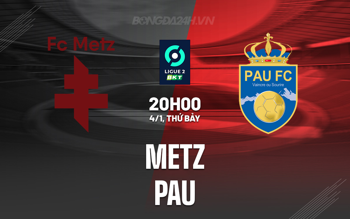 Metz vs Pau