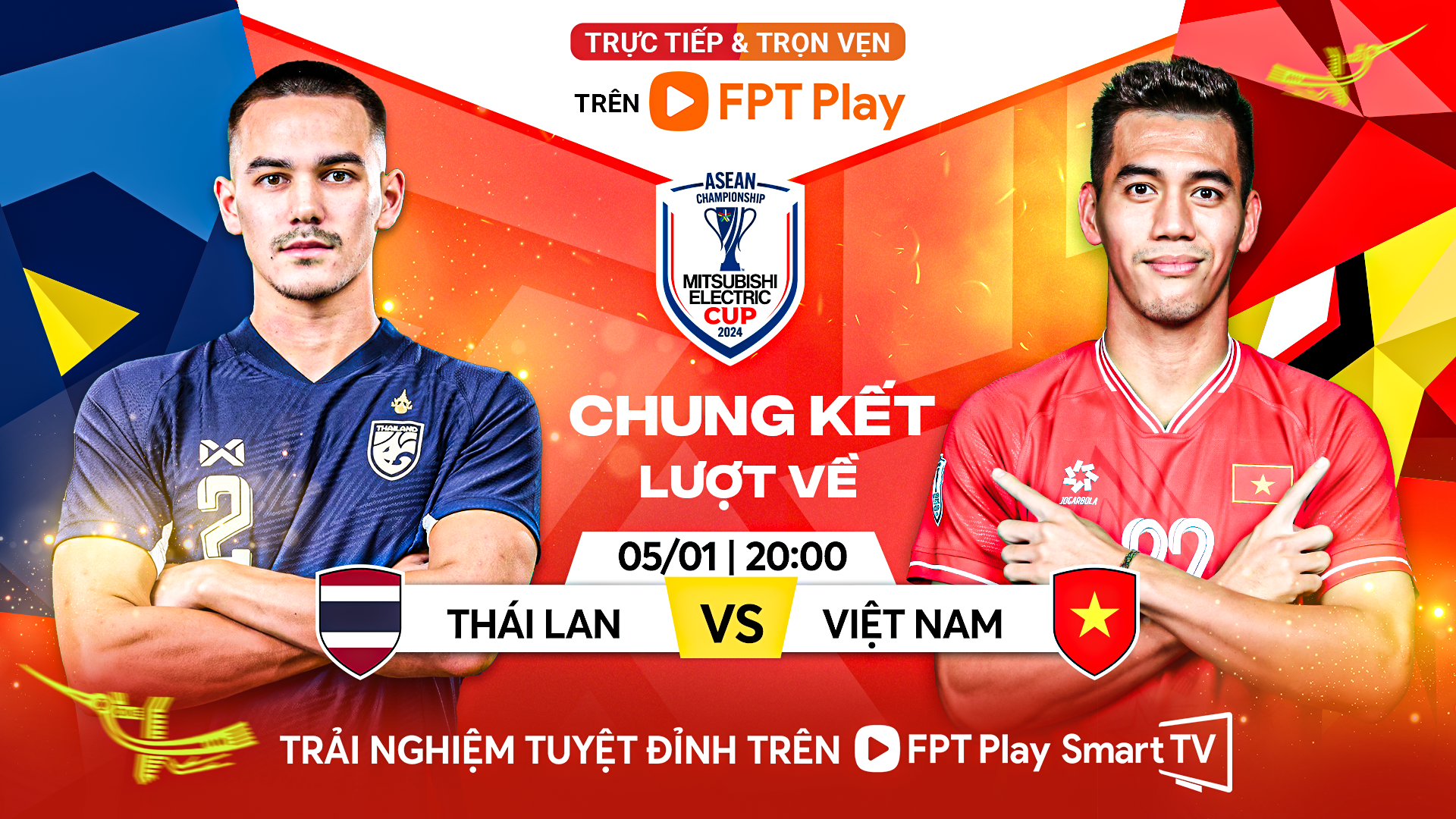 Thái Lan vs Việt Nam 20h00 ngày 5/1/2025 (ASEAN Cup 2024) Thai Lan vs Viet Nam 20h00 ngay 5/1/2025 (ASEAN Cup 2024)