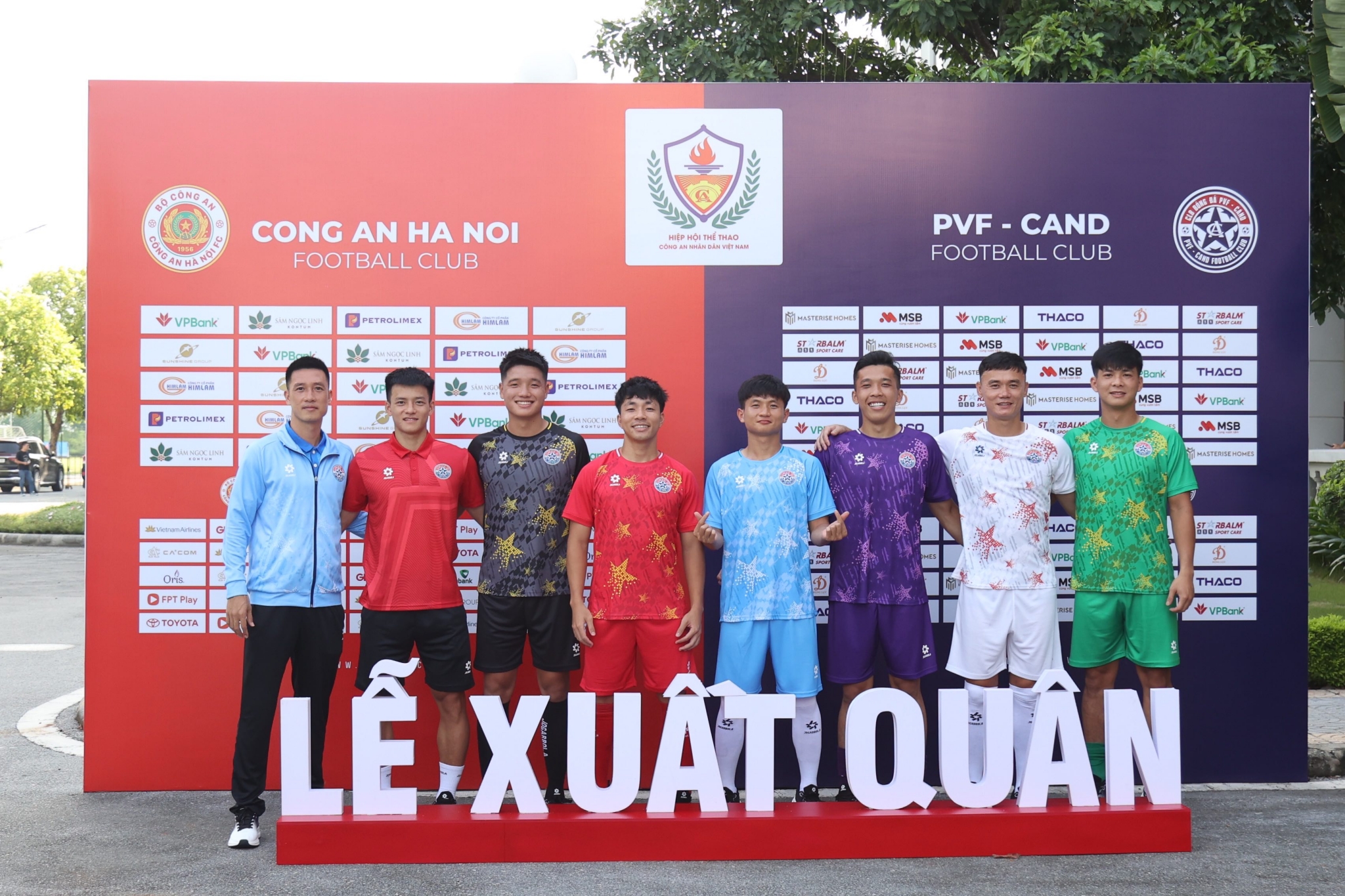 Lễ xuất quân PVF Le xuat quan PVF