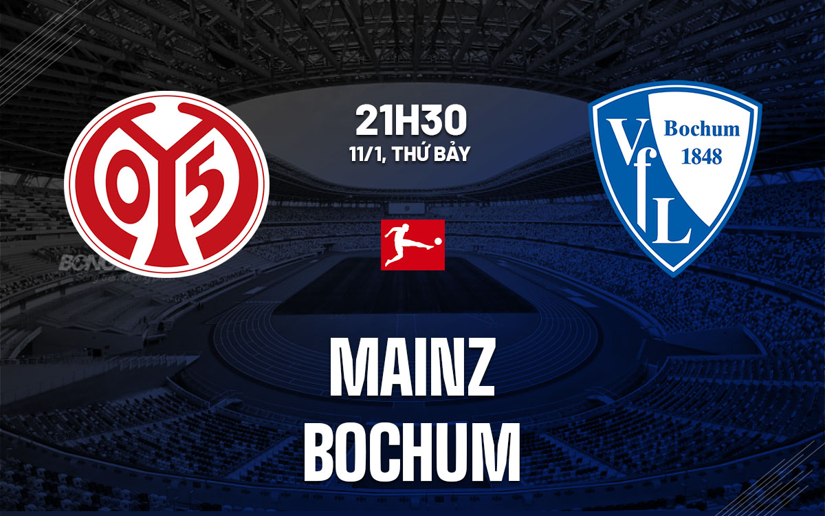 nhan dinh bong da du doan Mainz vs Bochum vdqg duc bundesliga hom nay