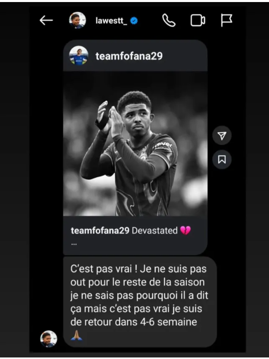 Wesley Fofana bác bỏ tuyên bố của Enzo Maresca 1