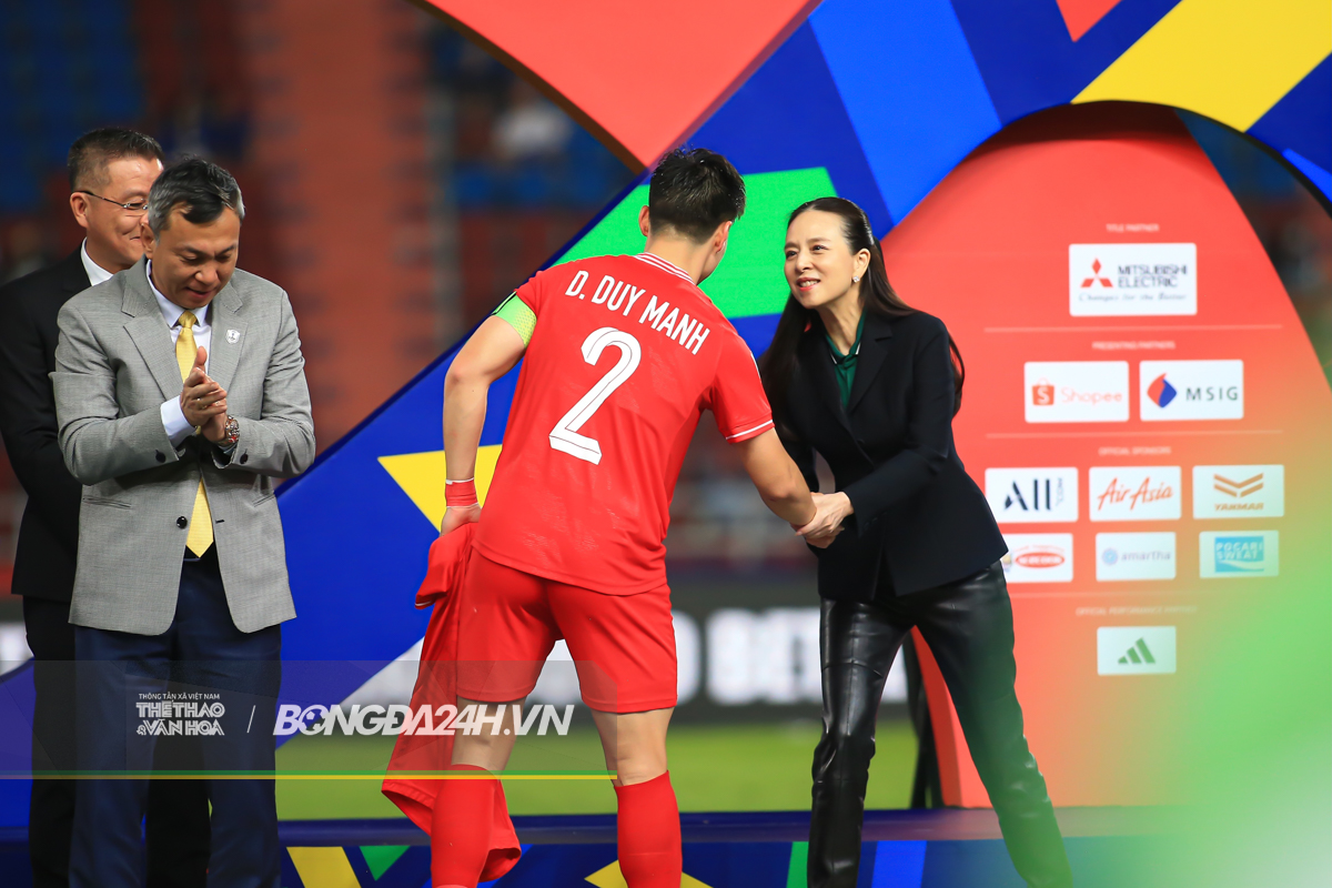 Madam Pang trong tran chung ket luot ve ASEAN Cup 2024