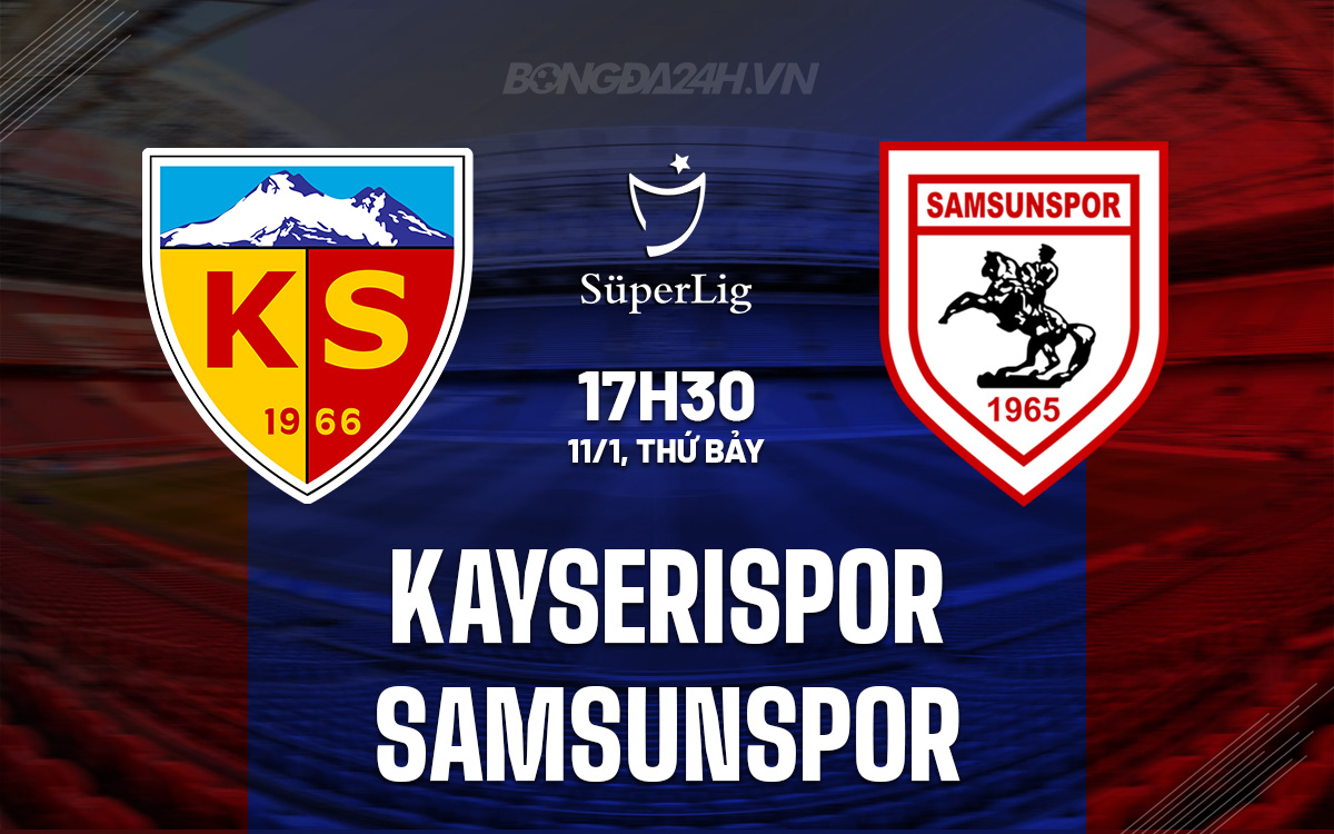 Kayserispor vs Samsunspor