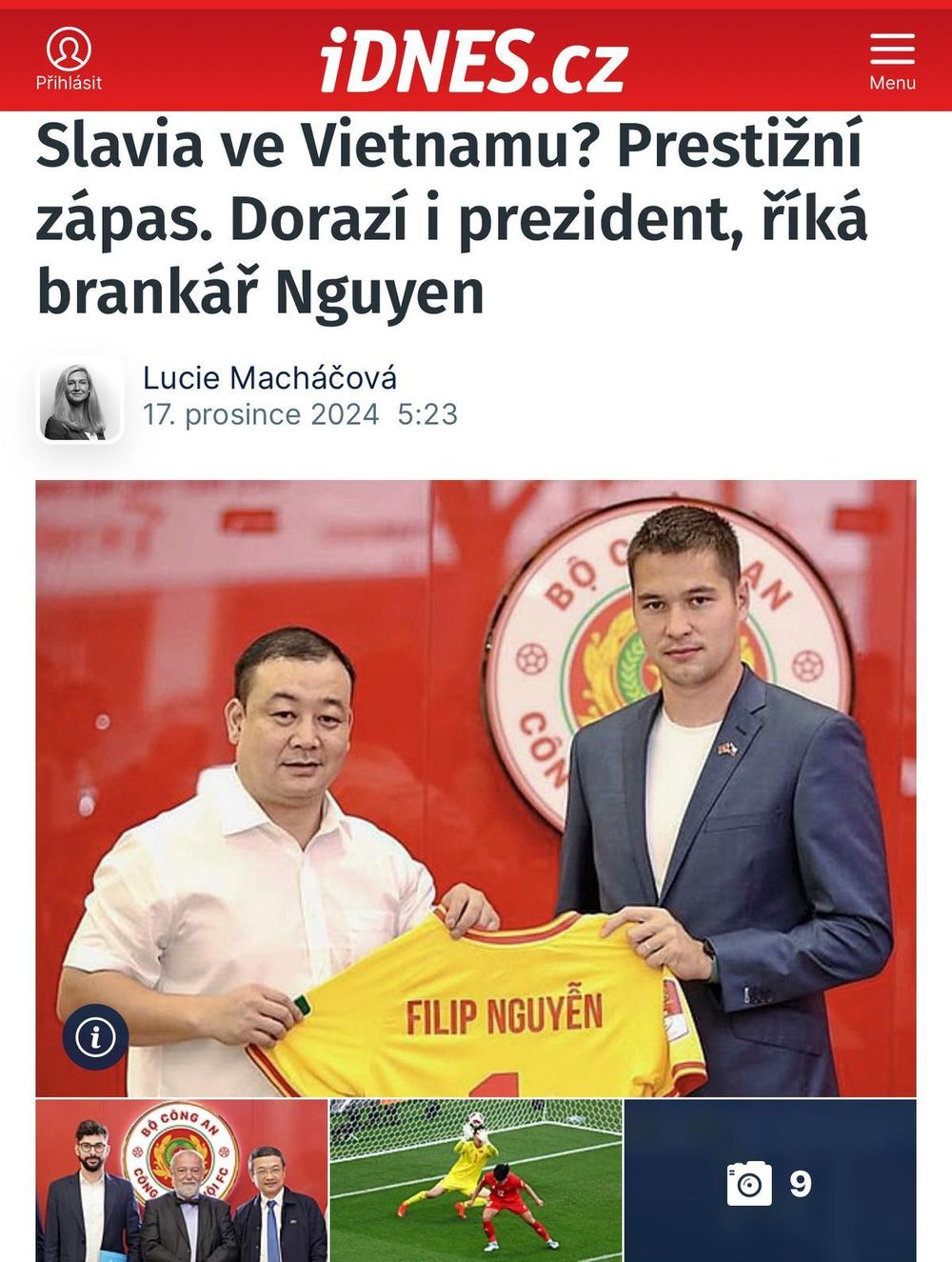 Filip Nguyễn phủ nhận việc thất vọng khi phải dự bị trên tuyển 2
