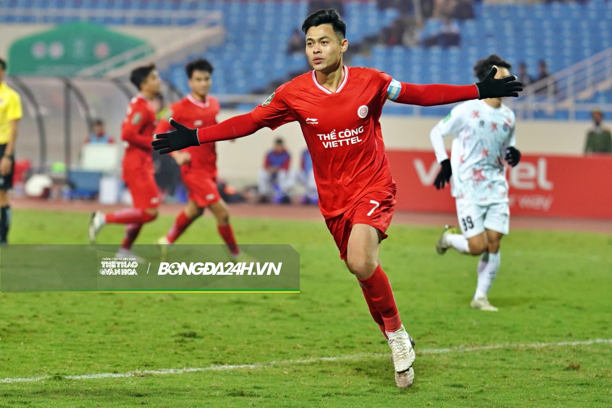 Nhâm Mạnh Dũng đưa Thể Công Viettel tiến vào tứ kết Cúp QG 202425 6
