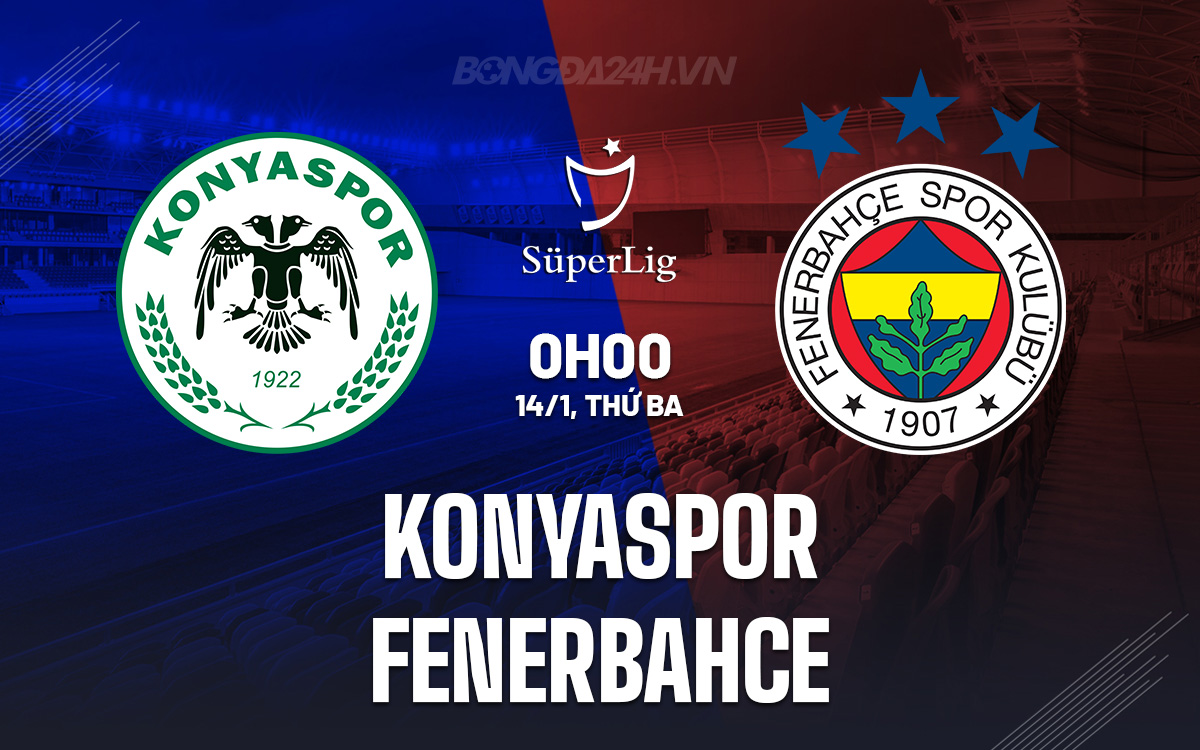 Konyaspor vs Fenerbahce Konyaspor vs Fenerbahce