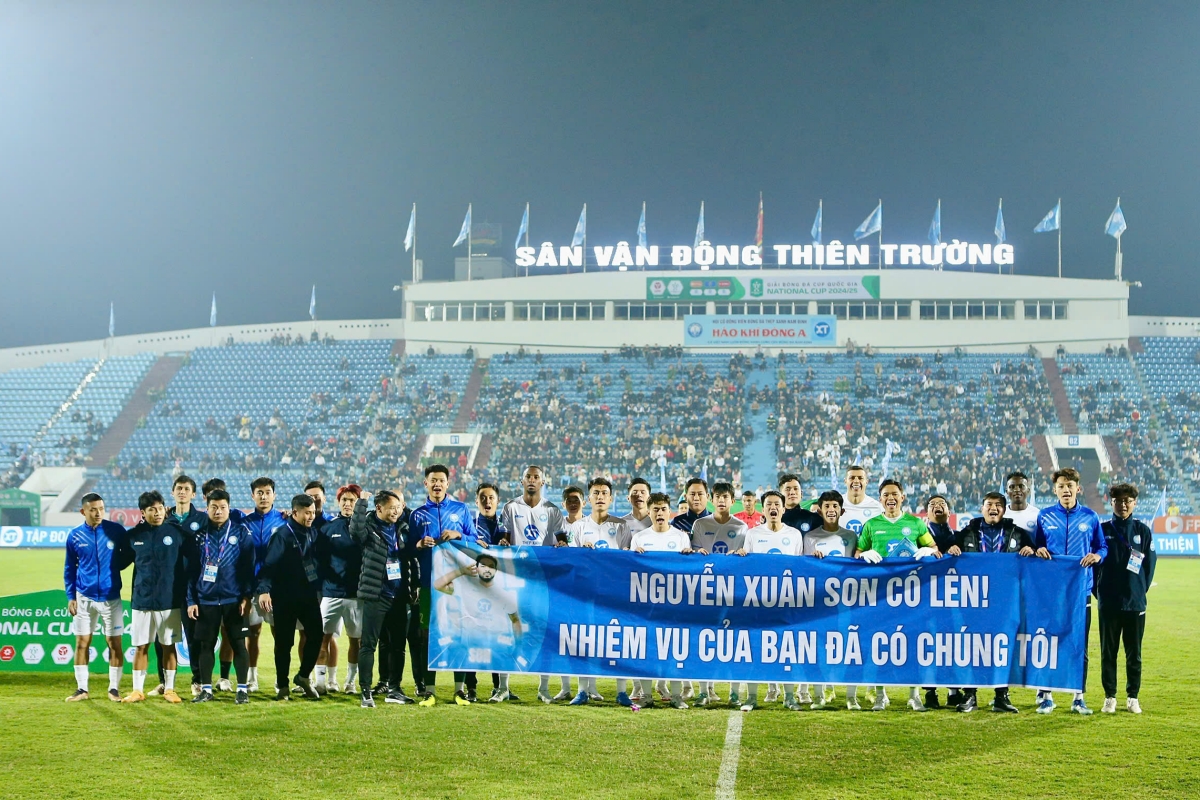 Nam dinh vs Binh Duong Cup quoc gia