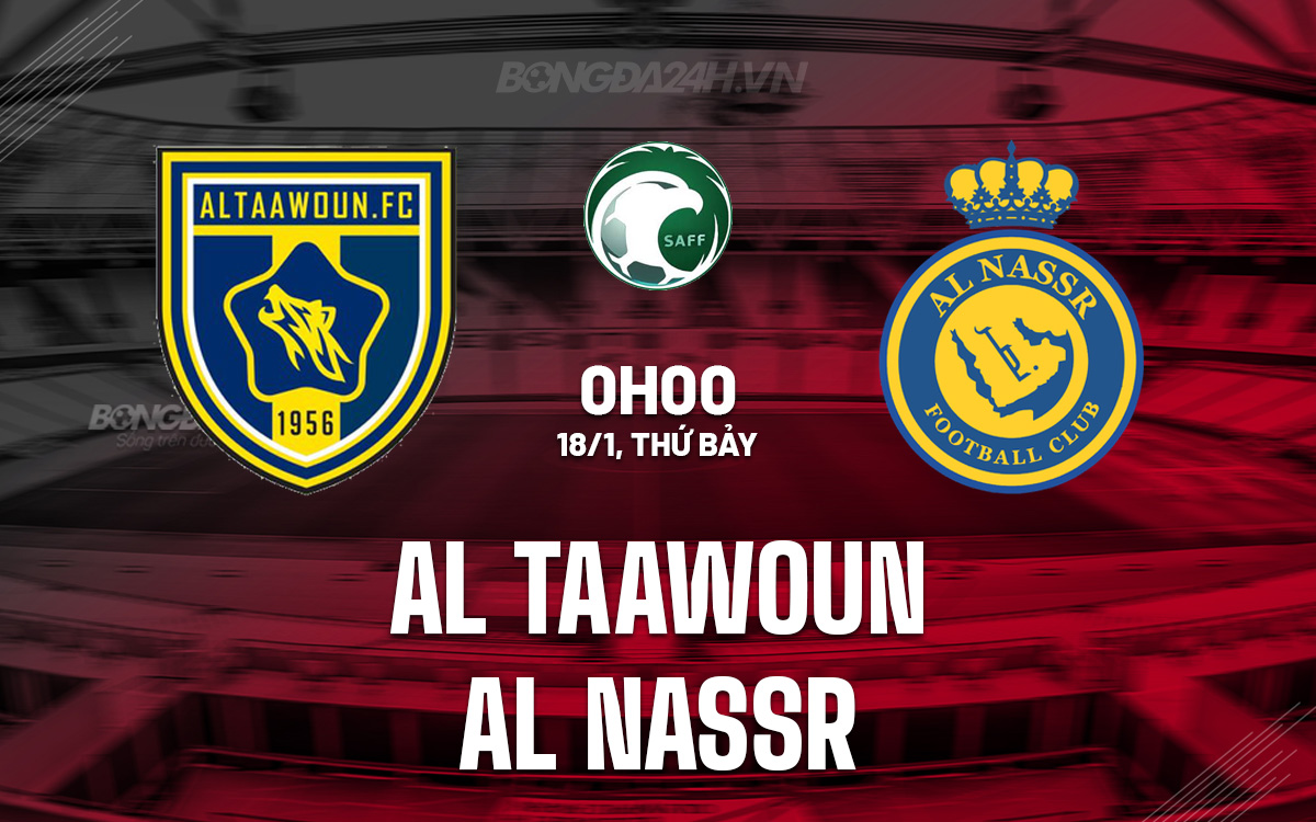 Al Taawoun vs Al Nassr